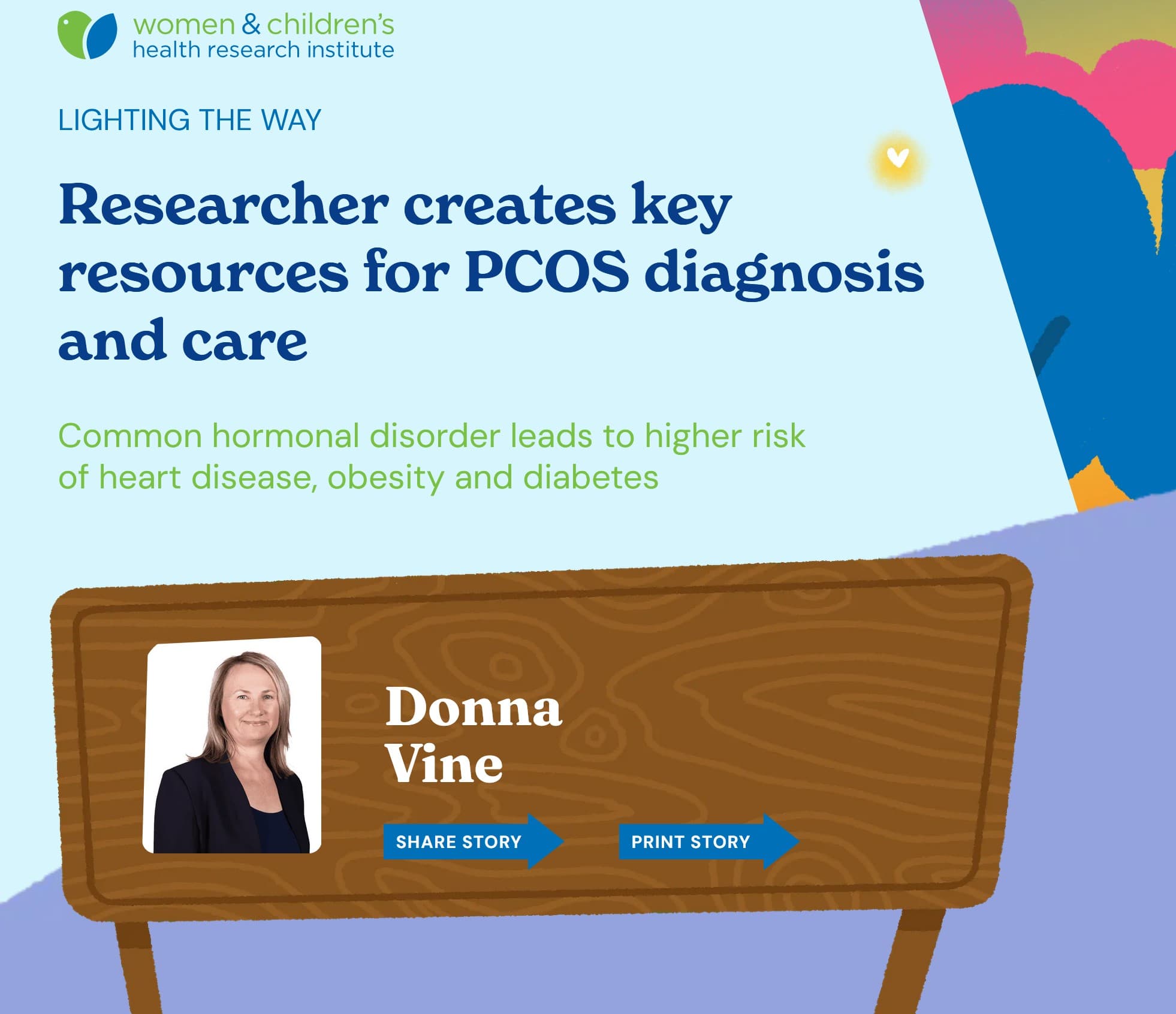 Donna Vine, PhD - specialist for PCOS management and education